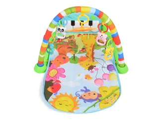 Spielbogen Fitness Boy, 75 x 63 cm, Krabbeldecke, Musiktasten, Dschungeltiere, ab 6 Monate by Moni in Green – product photo 4 of 5