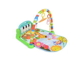 Spielbogen Fitness Boy, 75 x 63 cm, Krabbeldecke, Musiktasten, Dschungeltiere, ab 6 Monate by Moni in Green – product photo 2 of 5