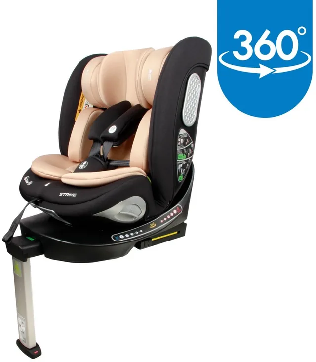 Strike Sand Beige 40-150 cm 360° i-Size Autostoel
