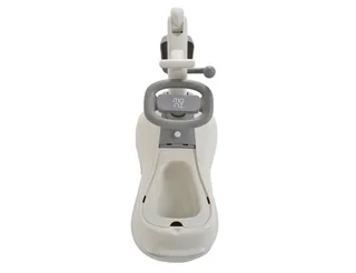 Töpfchen Diggy 4 in 1, Bagger, Schiebeauto, Schaukelspielzeug, Licht, Musik, bis 25 kg de Moni en Blanc – photo produit 5 sur 5