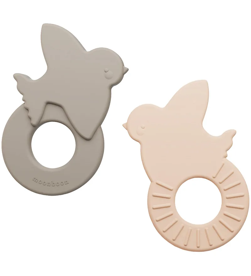 Bijtring - 2-pack - Rose Mix van Moonboon – productfoto