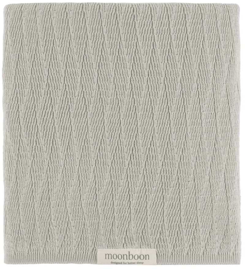 Deken - Gebreid - 100x80 cm - Maan Rock de Moonboon – photo produit