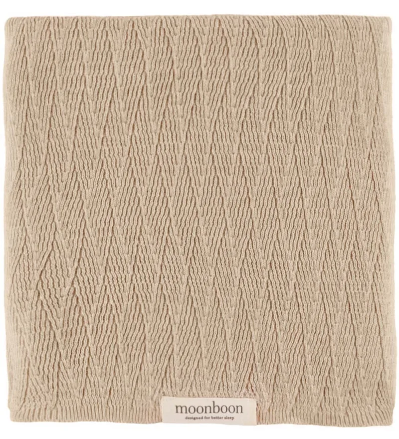 Deken - Gebreid - 100x80 cm - Rose Dloud de Moonboon – photo produit