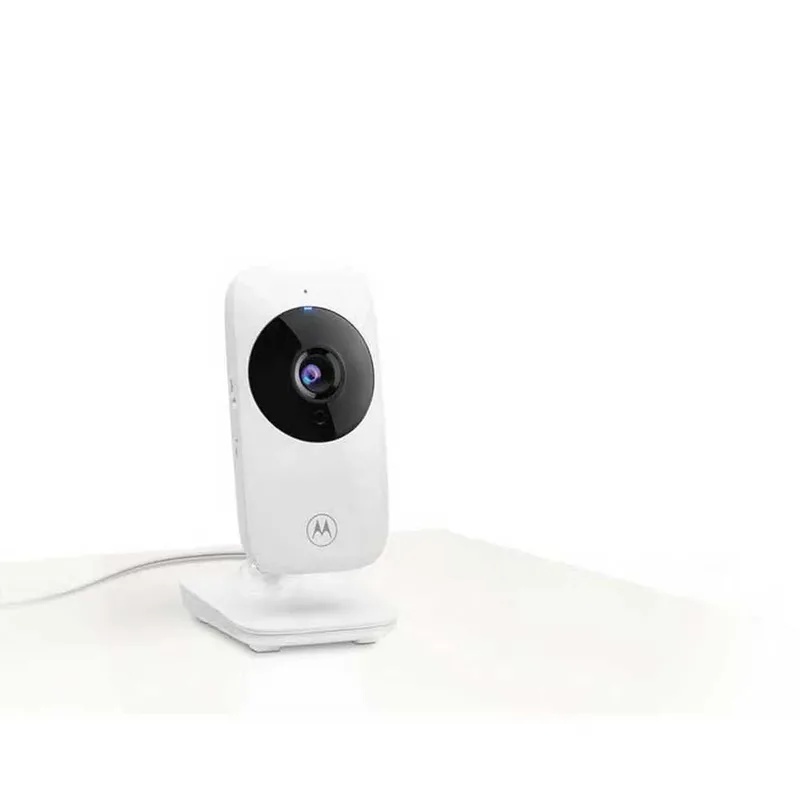 Babyfoon met Camera - Baby Monitor VM481 - Baby Camera met – 2,0‑Inch Kleurenscherm – Infrarood Nachtzicht – Digitale Zoom – LED Geluidsindicator – FHSS Connectie - 300M Bereik by Motorola in White – product photo 3 of 5