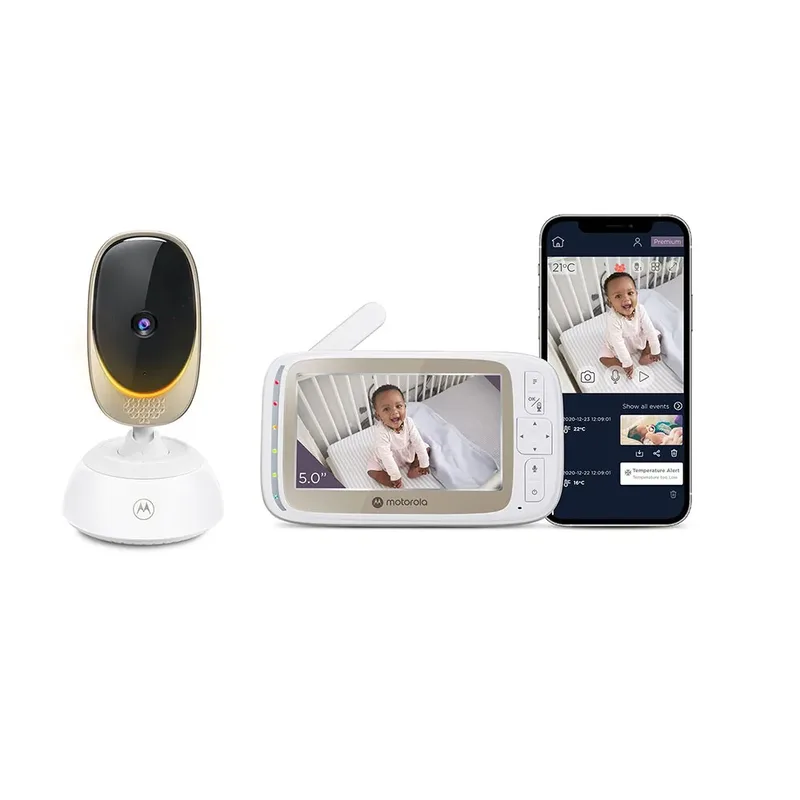 Babyfoon Motorola VM85 Connect monitor 5" Wi-fi by Motorola in White – product photo 2 of 5