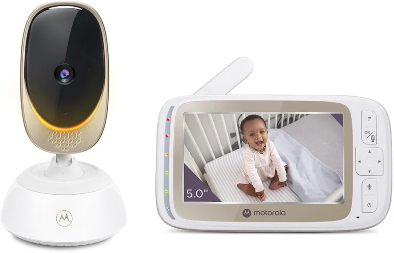 Babyfoon Motorola VM85 Connect monitor 5" Wi-fi fra Motorola i Wit – produktbillede