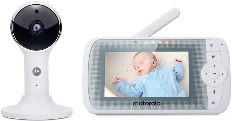 Lux64CONNECT Full HD Video Babyfoon van Motorola in Wit – productfoto