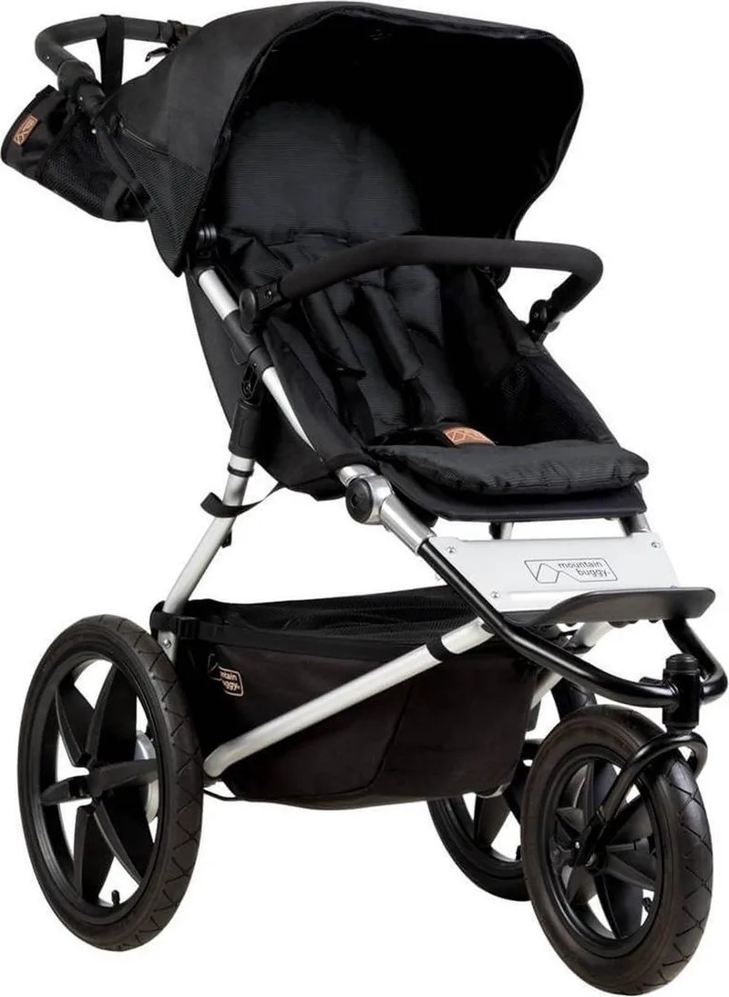 Jogger - Kinderwagen Terrain V4 (onyx från Mountain Buggy i Zwart – produktbild
