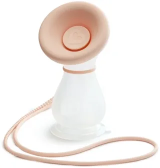 Handmatige Siliconen Borstkolf - Voor Moedermelk Opvangen en Afkolven - BPA-vrij - Inclusief Deksel en Draagkoord - 120 ml von Munchkin in Mehrfarbig – Produktfoto 2 von 4