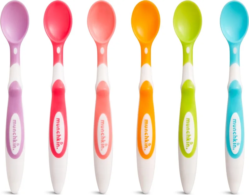 Lot De 6 Cuillères Ergonomiques à Embout Souple de Munchkin en 6 stuks – photo produit
