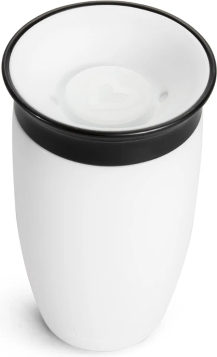 Miracle 360° Trainer Cup Oefenbeker - Wit - 207ml - Anti-lek van Munchkin in Sippy Wit – productfoto