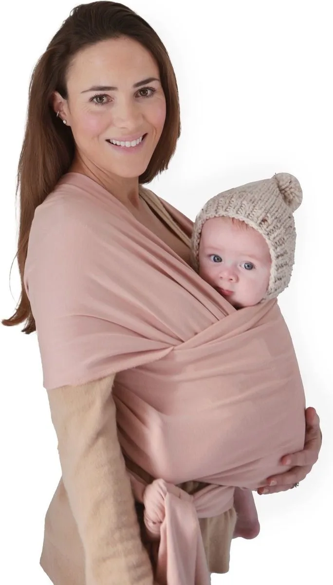 Baby wikkeldoek - Draagdoeken en -zakken voor baby's de Mushie en Blush – photo produit