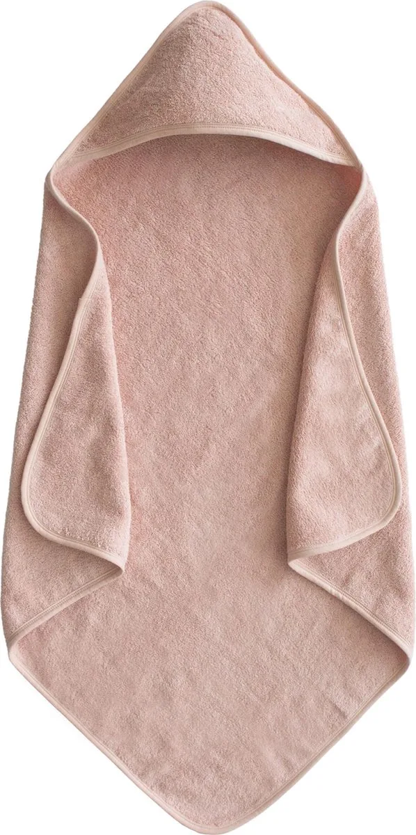 Badcape - 75 x 75 cm van Mushie in Blush – productfoto