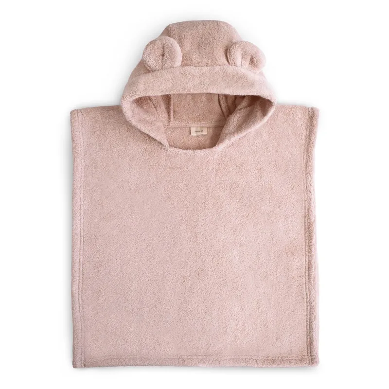 Badponcho Mushie Bear Blush van Mushie – productfoto 1 van 3