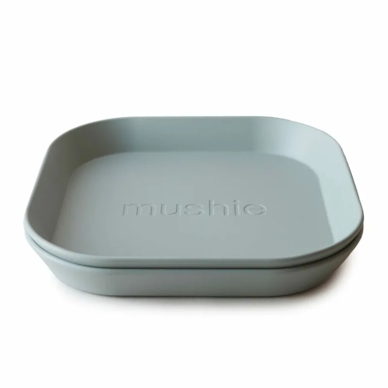 Borden Set Vierkant Sage 2 stuks de Mushie – photo produit