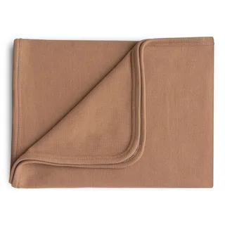 Deken Wieg Mushie Ribbed 80x100 Tan by Mushie – product photo 1 of 4