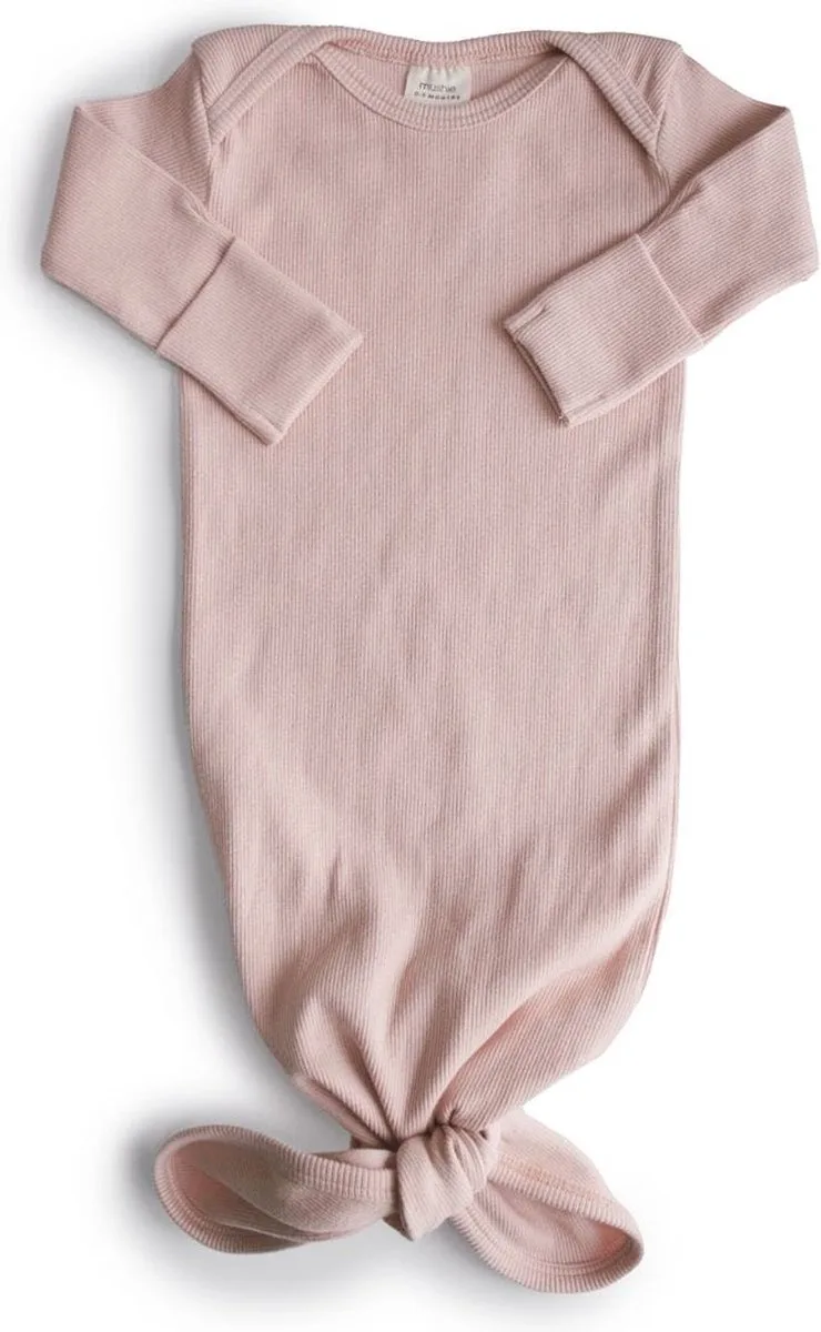 Geknoopte Slaapzak/Body van Mushie in Meerkleurig – productfoto