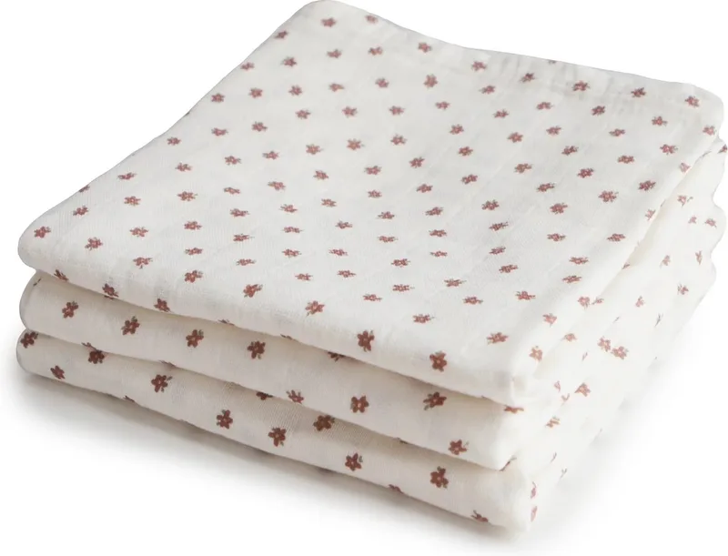 Hydrofiele Doeken (set van 3) - Bloom by Mushie in Print – product photo