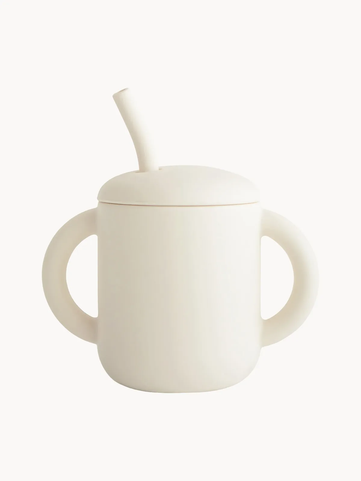 Kinderservies Pati met rietje från Mushie – produktbild