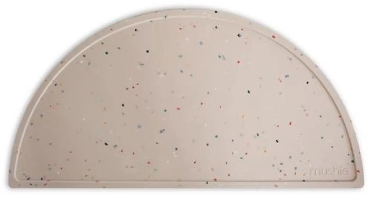 Placemat Silicone Place Mat - Stone de Mushie en Gris – photo produit
