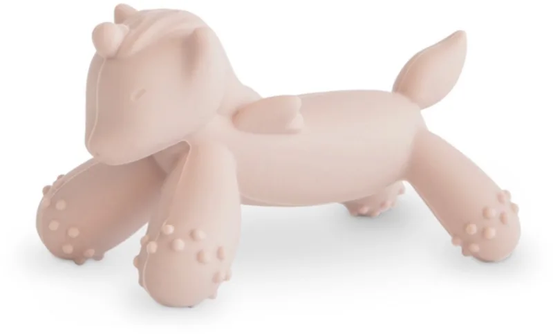 Siliconen - Bijtring - Unicorn - Eenhoorn - Roze de Mushie en Unic – photo produit