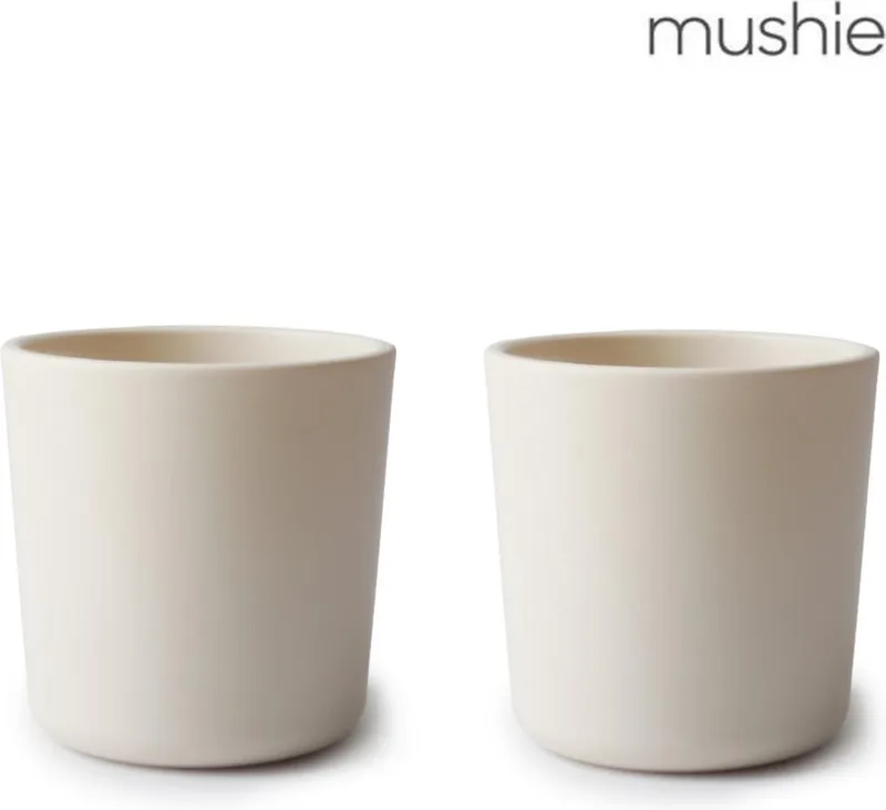Siliconen drinkbeker by Mushie in White – product photo