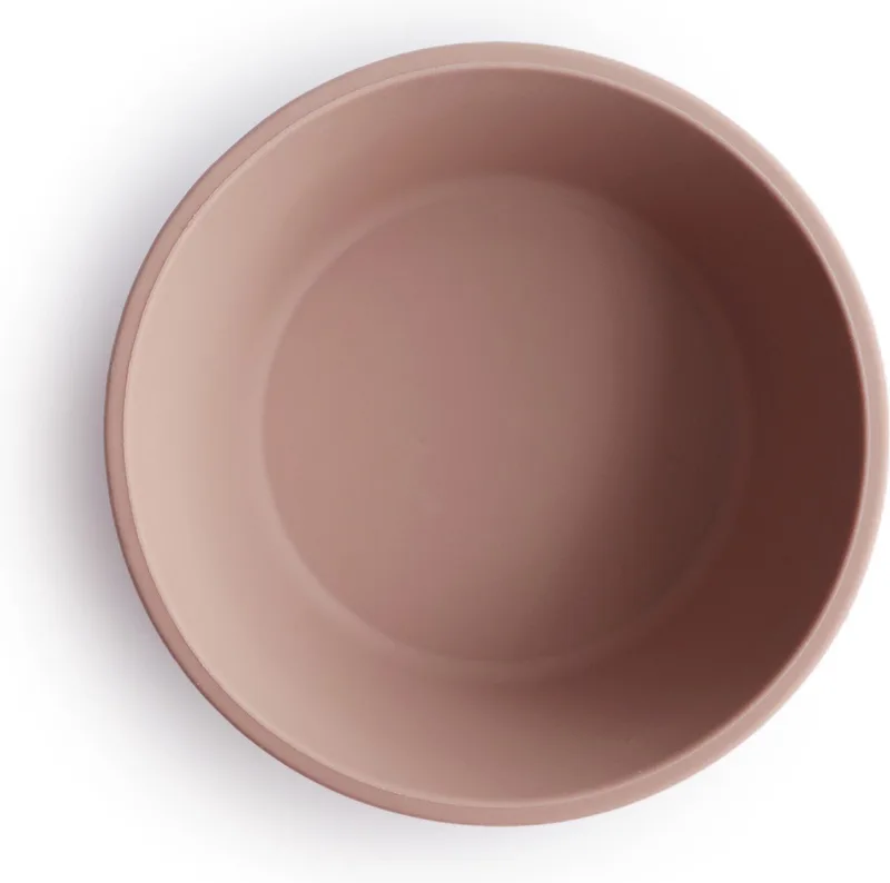 Siliconen Kom Met Zuignap de Mushie en Blush – photo produit