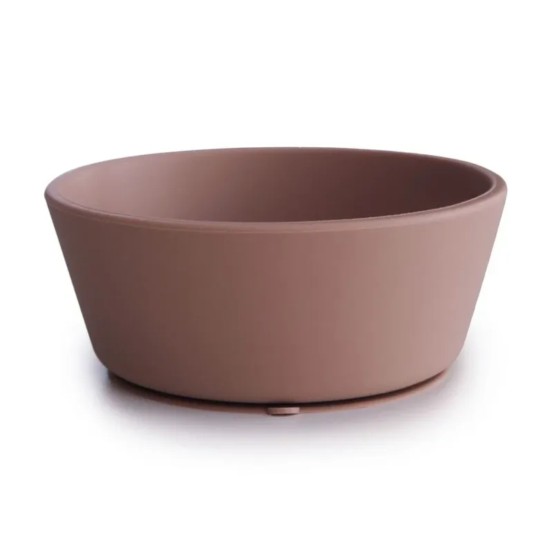Siliconen Kommetje En Zuignap - Cloudy Mauve by Mushie – product photo