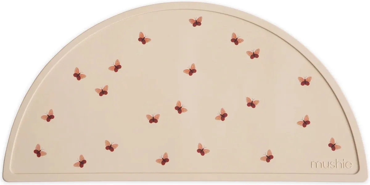 Siliconen Placemats - Placemats van Mushie in Butterflies – productfoto