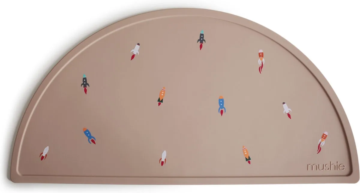 Siliconen Placemats - Placemats - Ship de Mushie en Rocket – photo produit