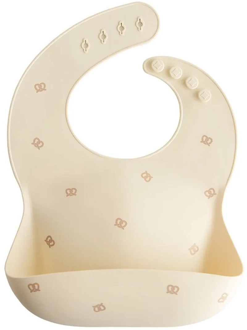 Siliconen Slab - Pretzel by Mushie in Beige – product photo