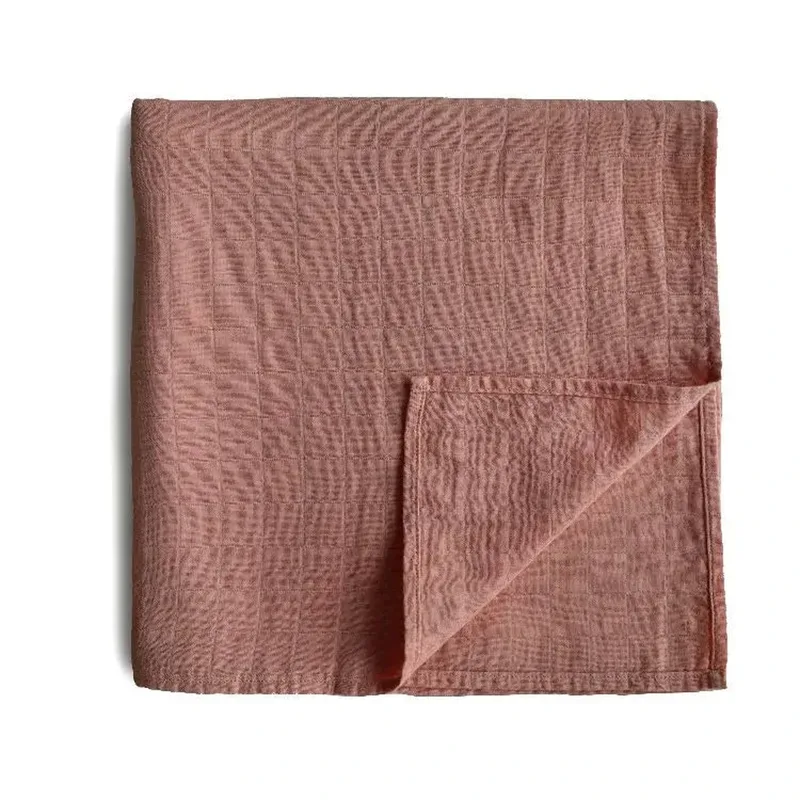 Swaddle - 120x120cm - Terra van Mushie – productfoto
