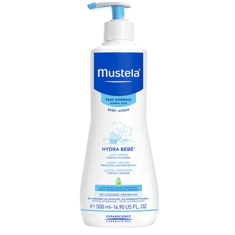 Hydra Baby Körpermilch 500ml von Mustela – Produktfoto