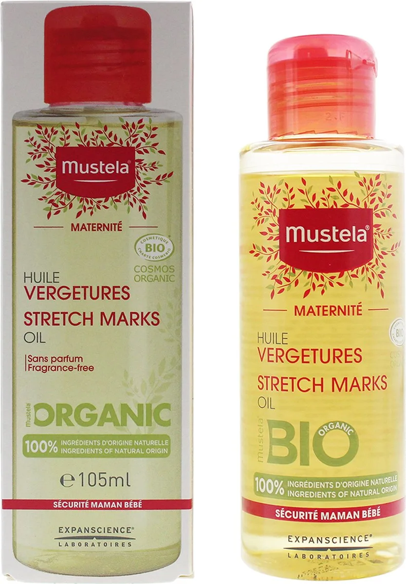 Mat Antistriemen Olie 105ml fra Mustela – produktbillede
