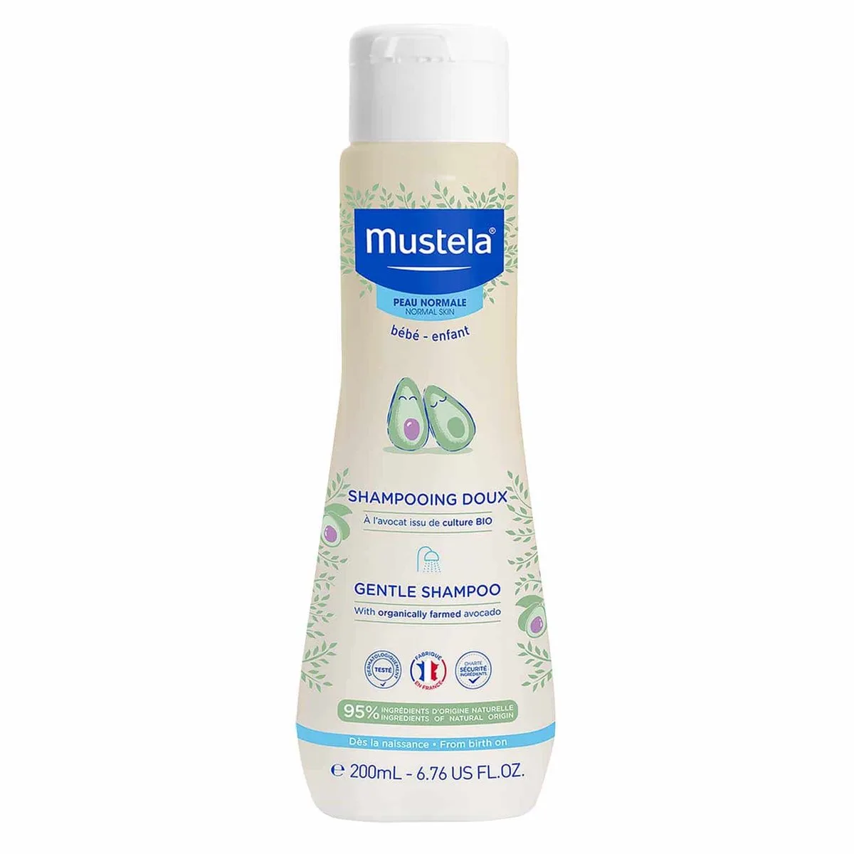 Normal Skin Gentle Shampoo van Mustela – productfoto