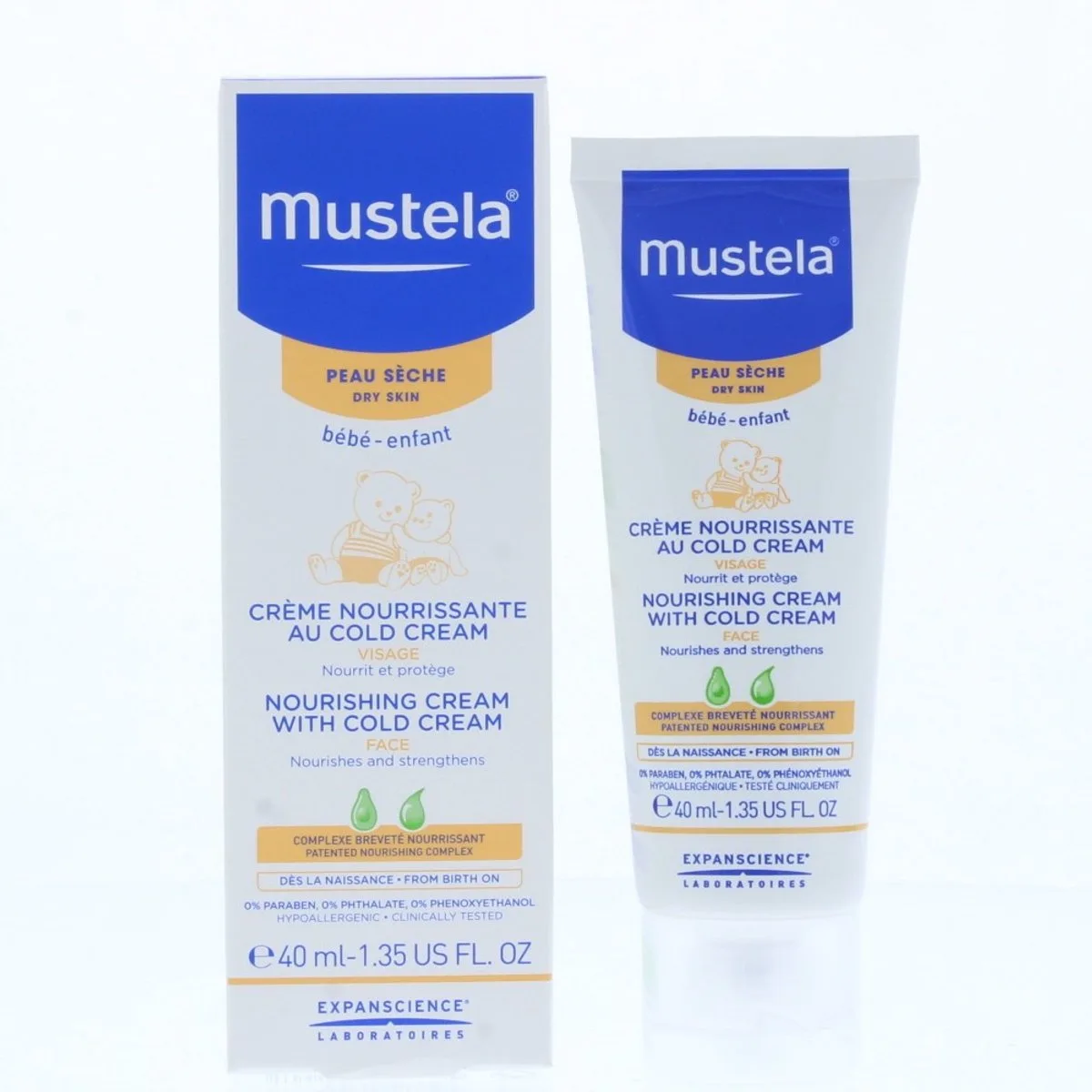 Nourishing Cream With Cold Cream 40ml från Mustela – produktbild