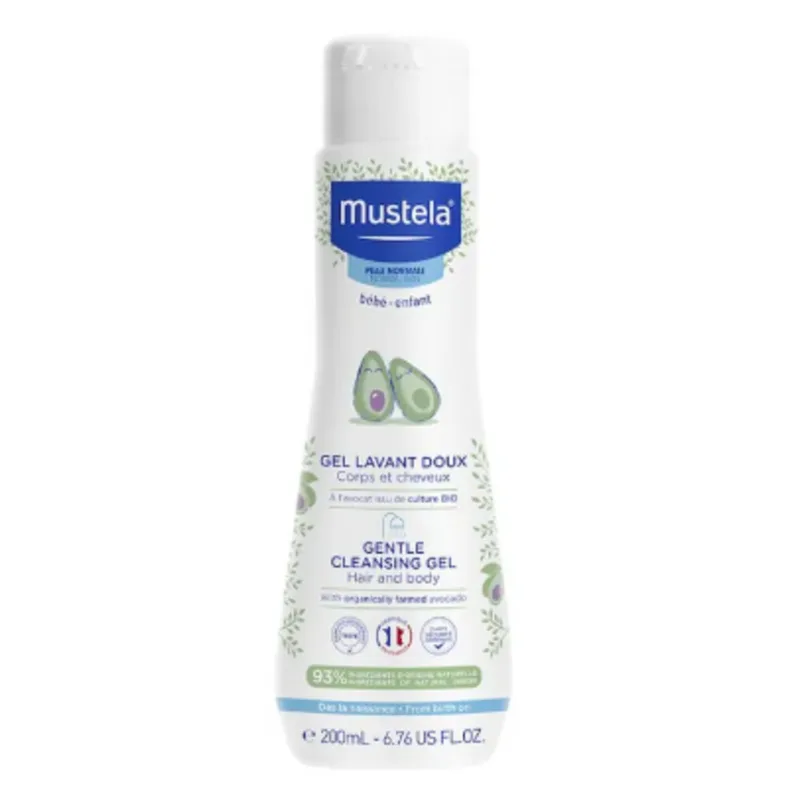 Zachte Wasgel 200 ml de Mustela – photo produit