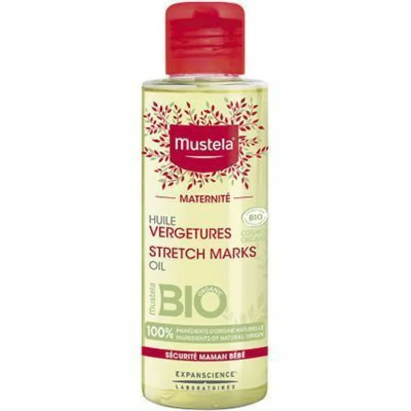 Zwangerschap Striemen Olie 105 ml van Mustela – productfoto