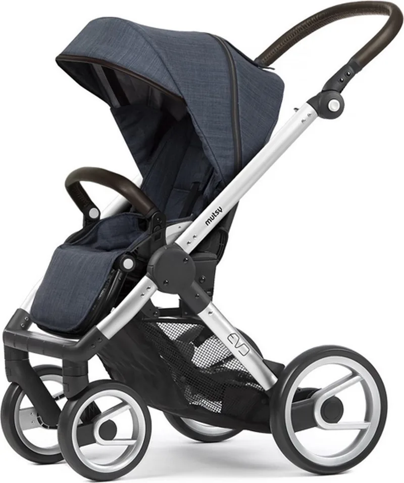 Mutsy-evo-farmer-shadow-kinderwagen by Mutsy in Farmer Shadow (grijs/blauw) – product photo