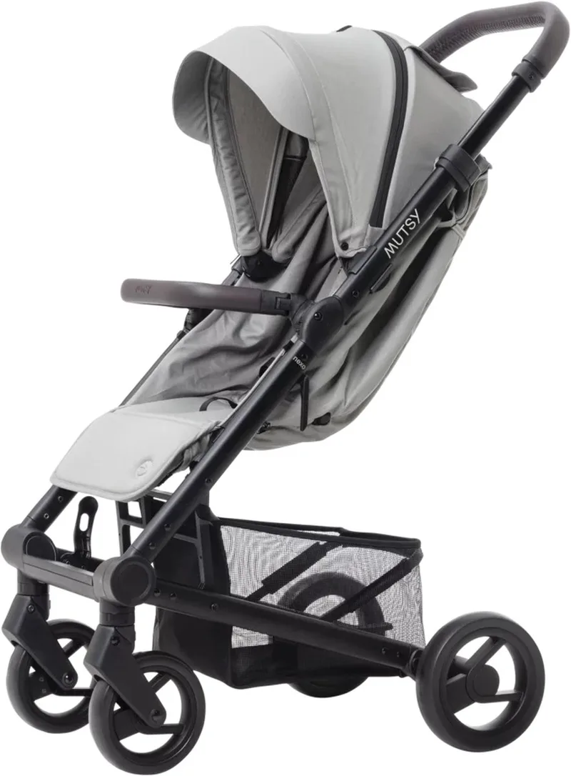 Nexo Kinderwagen - Luxe Buggy - Snel Opvouwsysteem - Lichtgewicht Frame - Melange fra Mutsy i Concrete – produktbillede