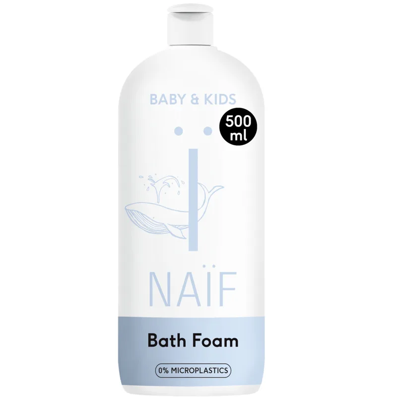 2x Naif Baby & Kids Badschuim 500 ml van Naïf – productfoto