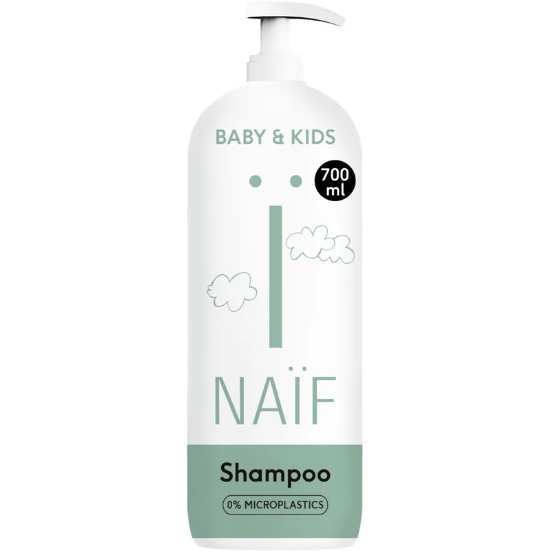 4x Naif Baby & Kids Shampoo 700 ml van Naïf – productfoto