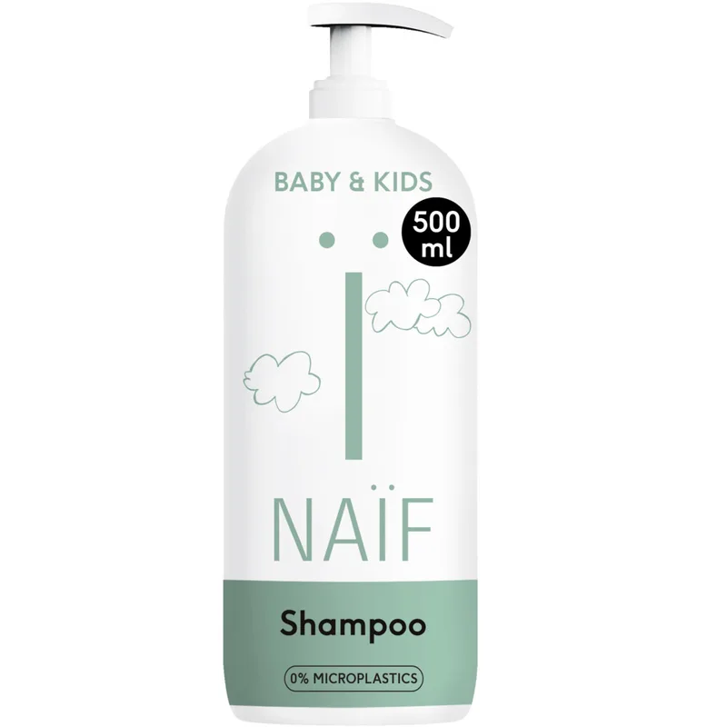 6x Naif Baby & Kids Shampoo 500 ml van Naïf – productfoto