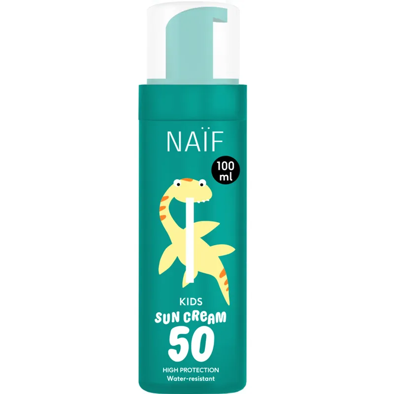 6x Naif Kids Sun Zonnebrandcréme SPF50 100 ml de Naïf – photo produit