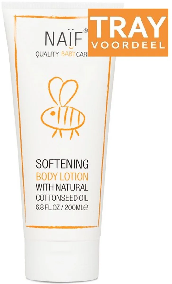 BABY & KIDS SOFTENING BODYLOTION 6 X 200 ML by Naïf – product photo