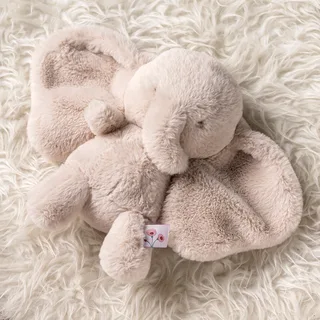 FanFan Knuffel Olifant - 30 cm - Zachte baby knuffel - Baby cadeau von Nattou in Zand – Produktfoto 2 von 3