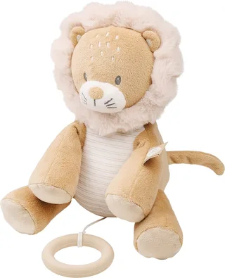 FLO, ERNEST & OLI Muziek Knuffel - Leeuw - 24 cm - Bruin von Nattou in Leeuw Bruin – Produktfoto 1 von 2