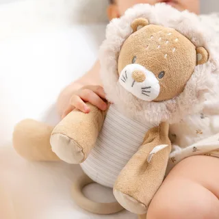 FLO, ERNEST & OLI Muziek Knuffel - Leeuw - 24 cm - Bruin von Nattou in Leeuw Bruin – Produktfoto 2 von 2