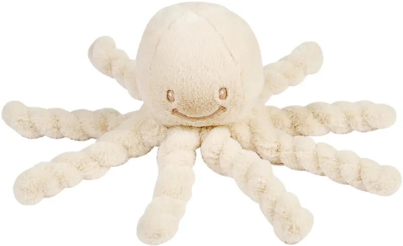 Lapidou Doudou Knuffel Octopus - 22 cm de Nattou en Zand – photo produit