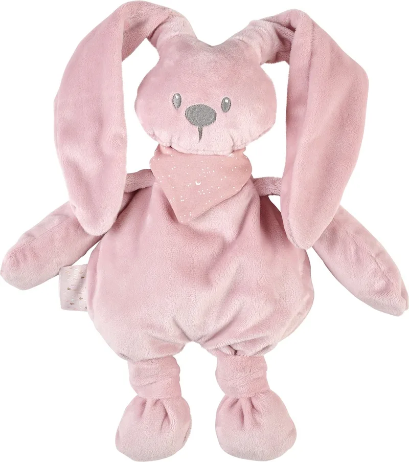LAPIDOU Knuffel - Konijn - 30 cm van Nattou in Oudroze – productfoto